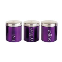 Purple tea sales and coffee canisters